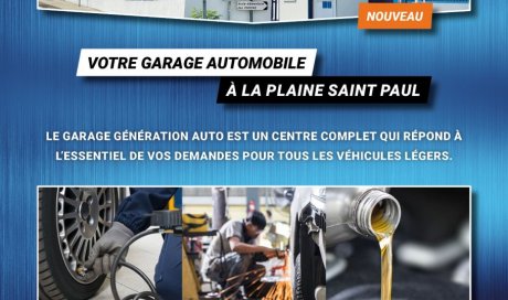 Garage Automobile à la Plaine Saint-Paul 