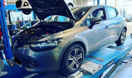 Révision et Check up complet pour notre client de la Possession sur sa Renault CLIO IV.